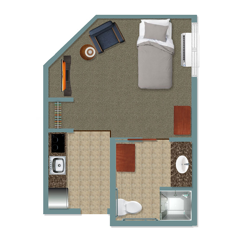 Rapid City Senior Living Longleaf Floor Plan