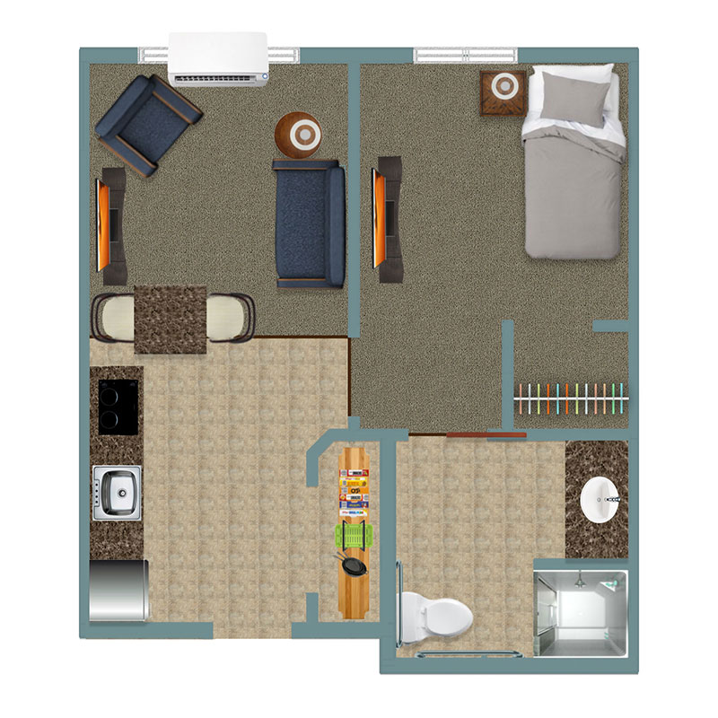Rapid City Senior Living Luchy Floor Plan