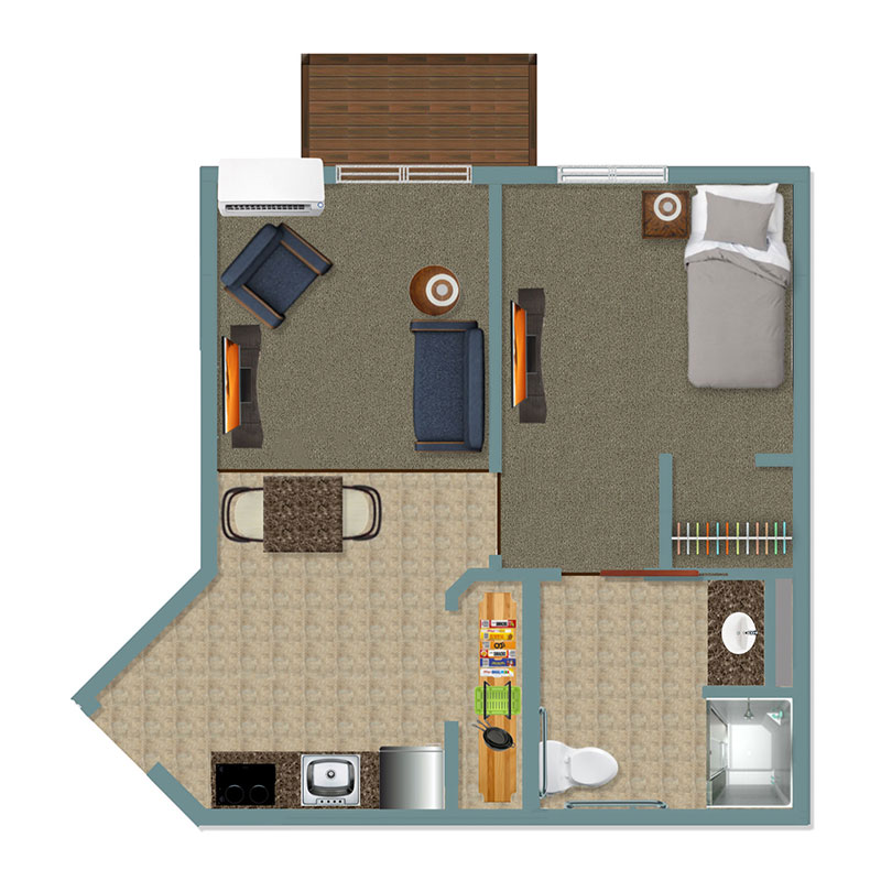 Rapid City Senior Living Scotch Floor Plan