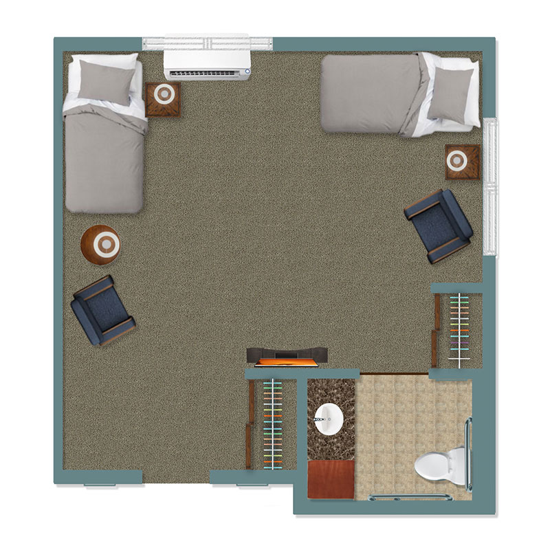 Rapid City Senior Living Torrey Floor Plan