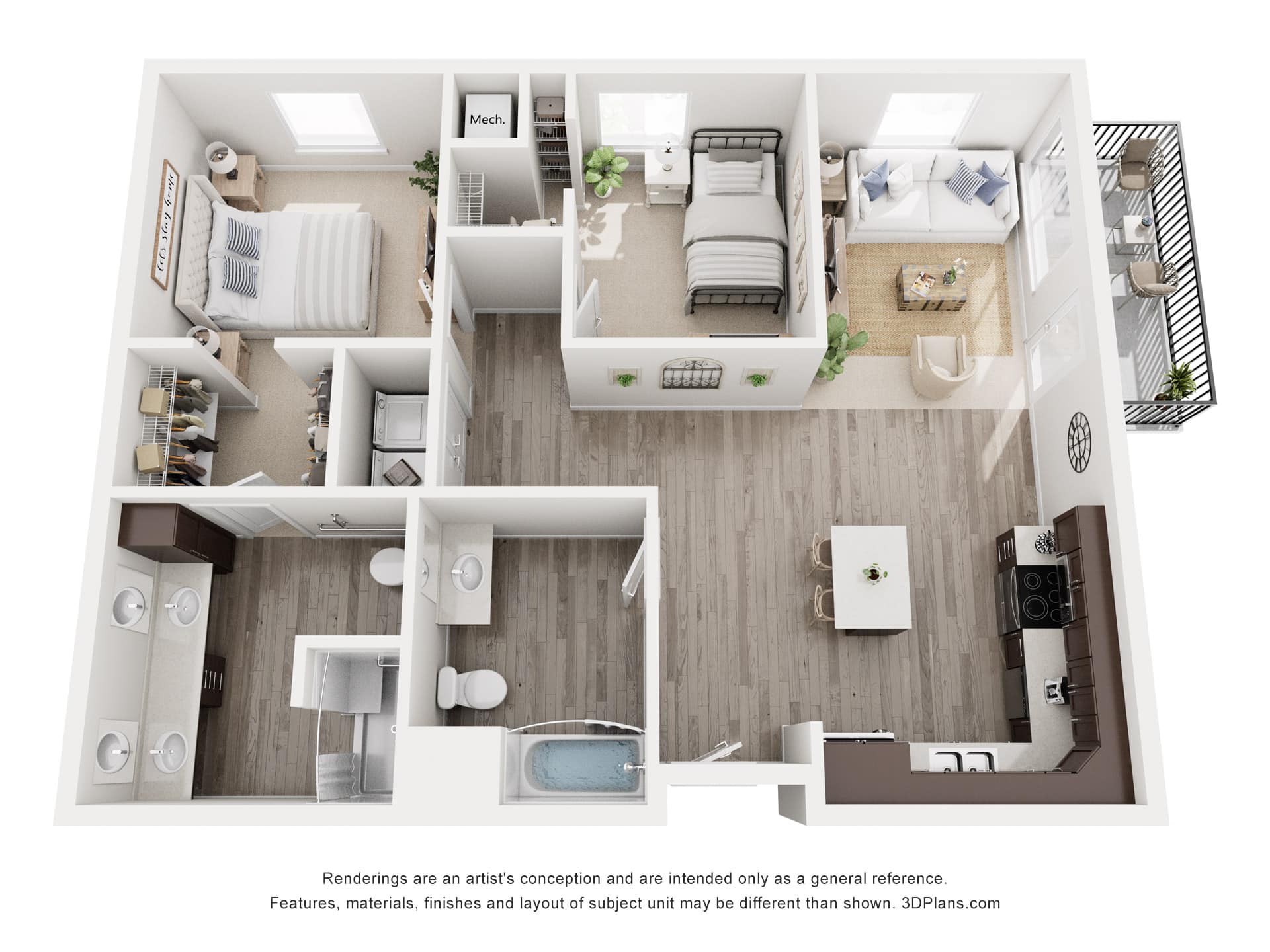 Peaceful Pines SL at Mitchell_IL_2B_Type B